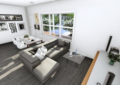 Luna home plan interiors from Cutting Edge Homes - California Modular Homes