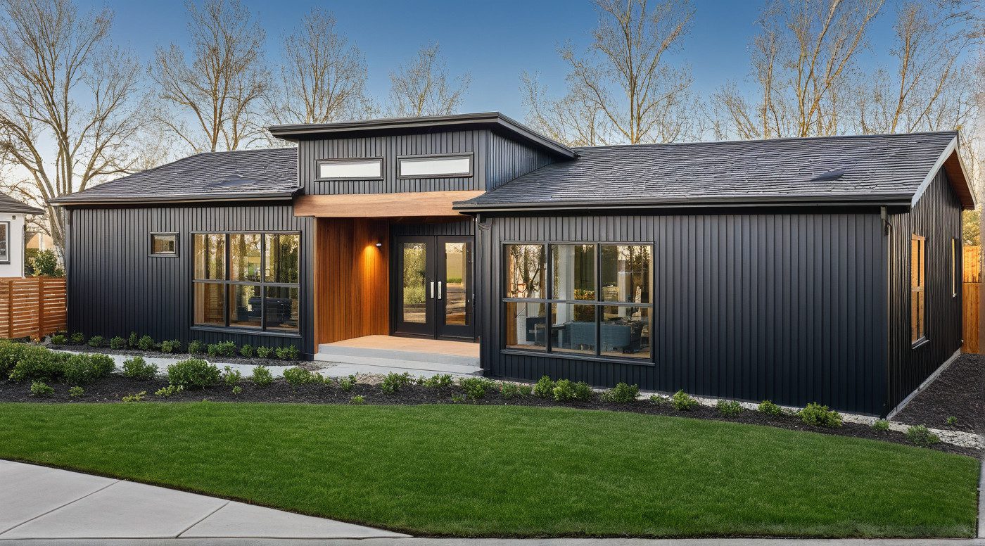 spicebush-elevation-2 Spicebush home plan from Cutting Edge Homes - California Modular Homes